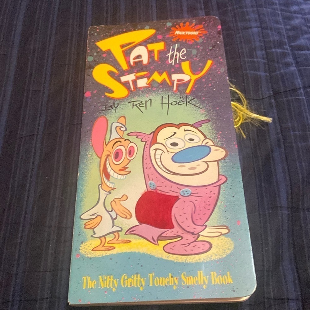 Pat the Stimpy hardcover book. 1993.‎